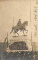 1906 Budapest V. Andrássy Gyula szobor felavatási ünnepsége. Békei Ödön photo (EK)