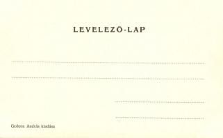 ~1899 Hejőcsaba, Heö-Csaba (Miskolc); Szecessziós humoros művészlap. Gedeon András kiadása / Art Nou...