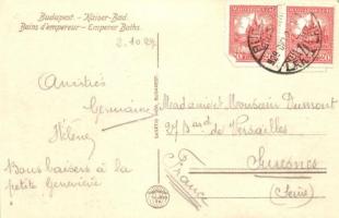 1929 Budapest II. Császár fürdő