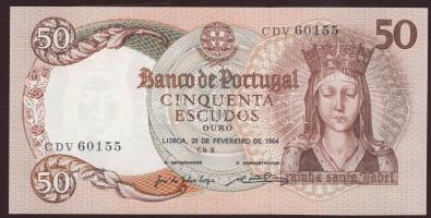 Portugália 1964. 50Esc T:I