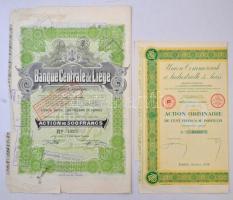 Franciaország / Párizs 1928. "Union Commerciale & Industrielle de Paris" részvénye 100...