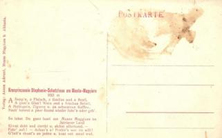 Ucka, Monte Maggiore Passhöhe bei Abbazia (Istrien); téli sport a Stefánia koronahercegné menedékház...