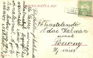 Selmecbánya, Schemnitz, Banska Stiavnica; Német templom. W. L. 457. / Deutsche Kirche / German churc...