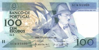 Portugália 1986. 100Esc T:I