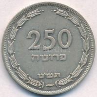 Izrael 1949. 250p Ag T:1-
Israel 1949. 250 Pruta Ag C:AU
Krause KM#15a