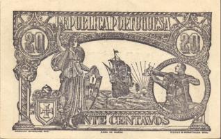 Portugália 1922. 20c T:I