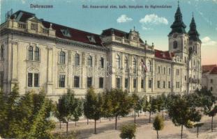 Debrecen, Szent Anna utca, Római katolikus templom és főgimnázium (Rb)