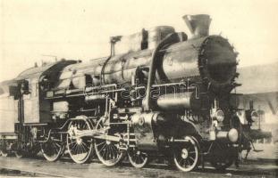 MÁV gőzmozdony / Locomotives Hongroises (Chemins de fer de l'Etat) / Hungarian State Railways locomotive (EK)