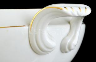 Leveses tál, matricás, jelzés nélkül, hibátlan, 31×24 cm