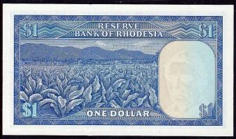 Rhodesia 1978(1970-72). 1$ T:I