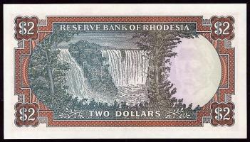 Rhodesia 1977(1970-72). 2$ T:I