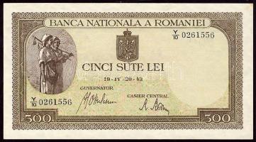 Románia 1942(1940). 500L T:I