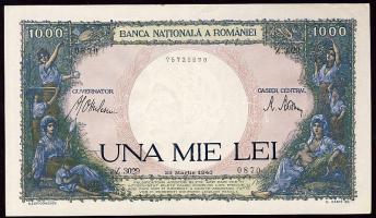 Románia 1943(1941). 1000L T:I
