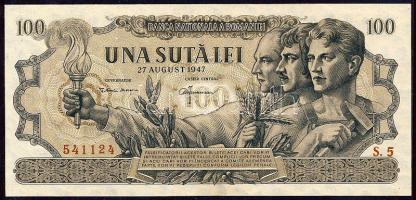 Románia 1947.8.27. 100L T:I