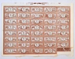 Franciaország / Párizs 1920. "Société de navigation Transocéanique" részvény 500Fr-ról, sz...