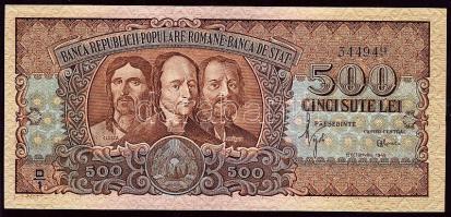 Románia 1949.10.15. 500L T:I