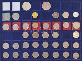 1946-2009(?) Rendkívül tartalmas forint-fillér gyűjtemény technológiai és verdehibás érmékből 2f-től...