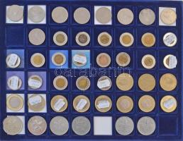 1946-2009(?) Rendkívül tartalmas forint-fillér gyűjtemény technológiai és verdehibás érmékből 2f-től...