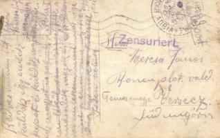 1914 Pola, Osztrák-magyar haditengerészet matrózainak csoportképe fegyverkiképzés után / K.u.K. Krie...