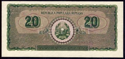 Románia 1950.6.15. 20L T:I