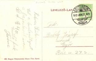 1912 A DDSG Ferdinand Max lapátkerekes gőzhajó Budapesten a Bristol szálló előtt / Hungarian steamsh...