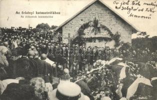 1912 Örkényi ágyú katasztrófa, az áldozatok beszentelése / Hungarian cannon disaster in the military camp of Örkény. Funeral and sanctification of the victims
