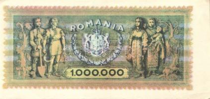 Románia 1947. 1000.000L, 5000.000L hamisítványok T:I