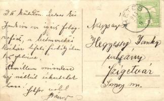 1915 Litomerice, Leitmeritz; Tábori kórház orvosokkal, katonatisztekkel és ápolónővel / WWI K.u.k. m...