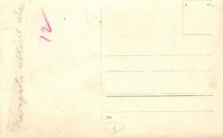 Első világháborús osztrák-magyar katonai lap. Halott katonák holttestei a Száva-parti ütközet után /...