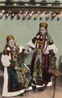 Torockói pártás leányok / Transylvanian folklore from Rimetea