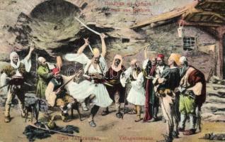 Gruss aus Serbien, Yataganentanz / Serbian folklore, Yatagan folk dance (EK)