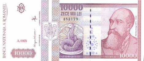 Románia 1991-94. 200L, 500L, 1000L, 5000L, 10.000L T:I