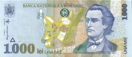 Románia 1996-2000. 1000L, 5000L, 10.000L, 50.000L, 100.000L egy kivételével komplett sor! T:I