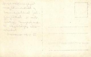 1918 Durres, Durazzo; Angol repülőgépek megtámadják és felgyújtják az osztrák magyar haditengerészet...