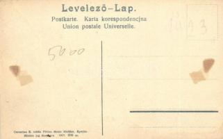 Tátra, Csorbató fogaskerekű vasút. Cattarino S. utóda Földes Samu kiadása / Zahnradbahn / cogwheel t...