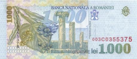 Románia 1996-2000. 1000L, 5000L, 10.000L, 50.000L, 100.000L egy kivételével komplett sor! T:I