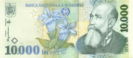 Románia 1996-2000. 1000L, 5000L, 10.000L, 50.000L, 100.000L egy kivételével komplett sor! T:I