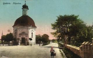 ~1910 Galánta, utcakép és kápolna / street view with chapel (EK)