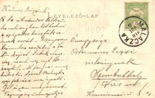 1910 Malacka, Malacky, Malatzka; Kastély út / Schloss-Allee / castle street (EK)