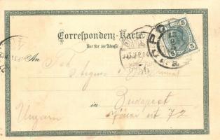 1905 Pola, Kriegshafen / K.u.K. Kriegsmarine port. Kuenstlerpostkarte No. 1783. von Ottmar Zieher li...