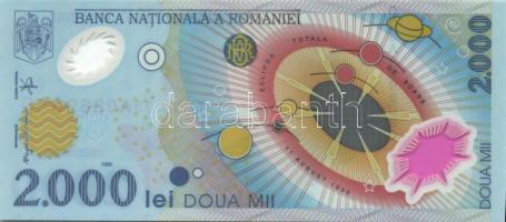Románia 1999. 2000L "Napfogyatkozás" alkalmából kiadott bankjegy! T:I