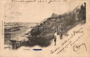 1902 Budapest I. Várhegy. Ganz Antal 33. (fl)