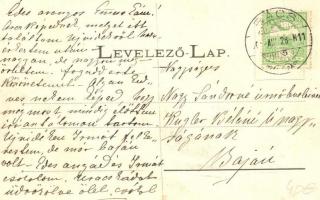 Bács, Bac; vár, Apáca zárda. Risz Menyhért kiadása / castle, nunnery