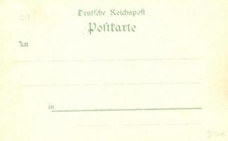 Cottbus, Post, Rathaus, Oberkirche, Münzthurm, Spreewäldlerin / post office, town hall, church, towe...