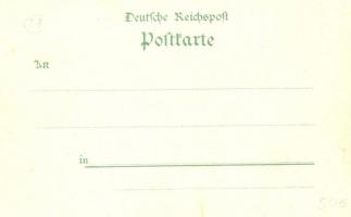 Aachen, Dom, Elisenbrünnen, Kasernen, Louisburg / dome, street view, military barracks, castle. Kuns...