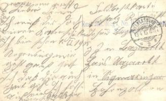 11 db első világháborús és azelőtti magyar és cs. és kir. katonai fotó képeslap. csoportképek, temet...