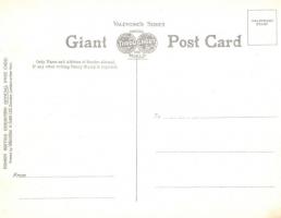 1908 London, Franco-British Exhibition. Flip Flap, Grand Cafe. Valentine & Sons. Giant Post Card...