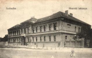 Szabadka, Subotica; Honvéd laktanya / military barracks (EK)