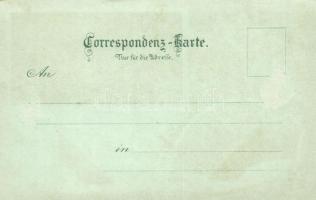 Salzburg, Bräustübl / Brewery interior with beer barrels. Regel & Krug Art Nouveau, floral, lith...