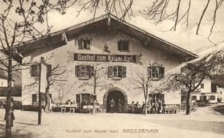 Grossgmain, Gasthof zum Kaiser Karl / guest house, hotel and restaurant